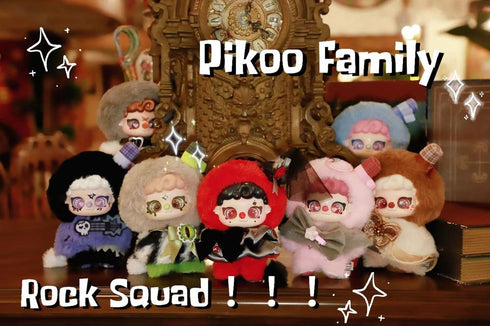 『PIKOO PUPU ロックスクワッドシリーズ』004_FRIENDSHEEP トレーディングプラッシュ【BOX】